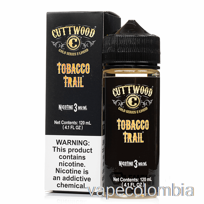 Vape Recargable Tabaco Trail - E-líquido Cuttwood - 120ml 3mg